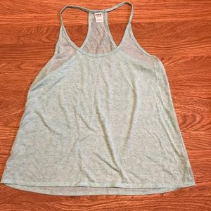 VS Pink Racerback tank